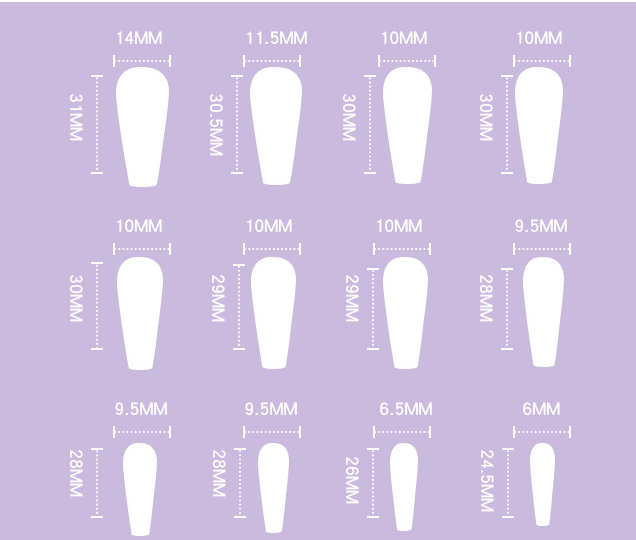 French Nail Art Texture Patch