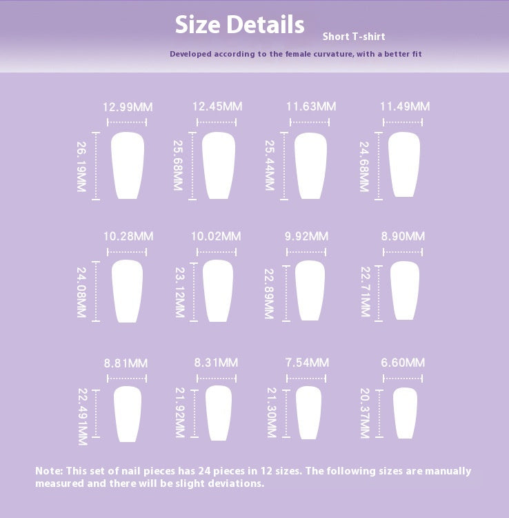 Trendy French Nail Stickers